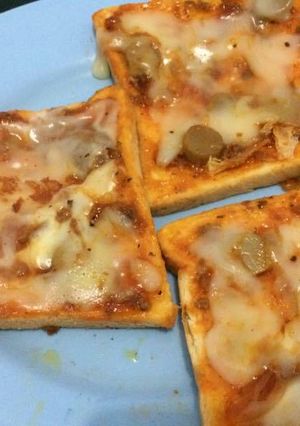 Foto resep Pizza roti tawar anti gagal
