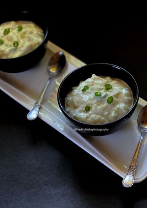 A picture of Cucumber Raita.