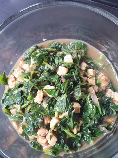 Foto resep Cah Kangkung Tempe MPASI / Baby Menu