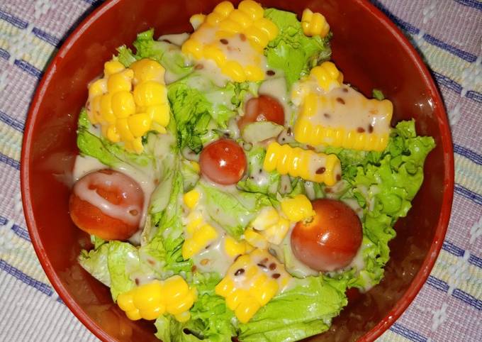 Anti Ribet, Memasak Salad sayur simple Yang Enak