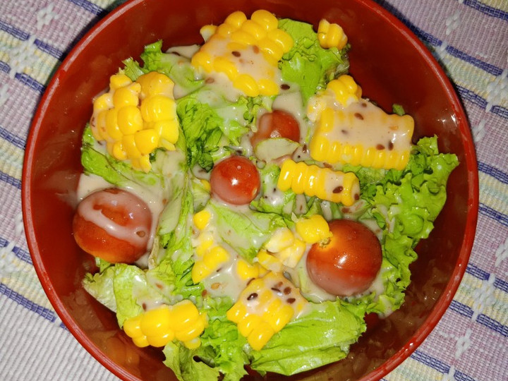 Anti Ribet, Memasak Salad sayur simple Yang Enak
