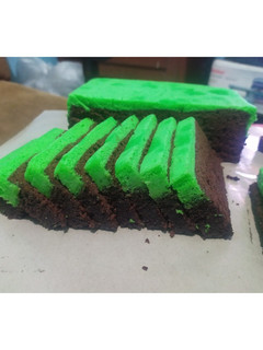 Foto resep Bolu kukus coklat pandan