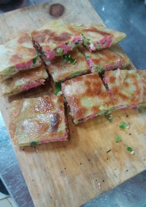 Foto resep Martabak isi Kornet homemade