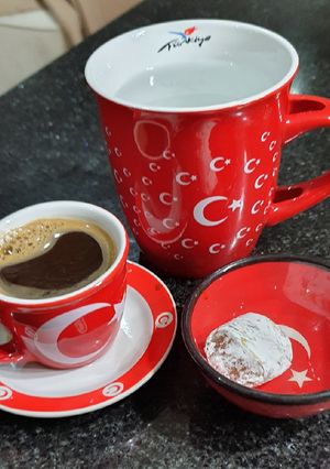 صورة لوصفة قهوة الصباح التركية🇹🇷 لتعديل المزاج 👌👌