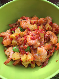 Foto resep Sambel goreng udang kentang pete
