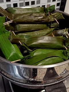 Foto resep Lontong isi oncom