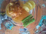 Ayam Krispi Saus Steak