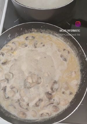 Une photo de Riz aux champignons
