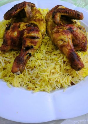 صورة لوصفة مندي بالقرن