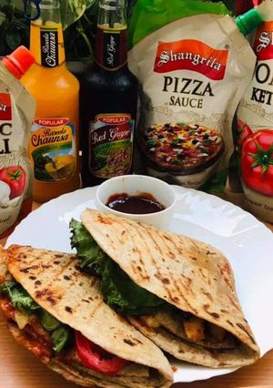 A picture of Tortilla wrap.