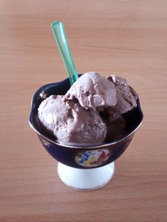 عکسی از دستور بستنی شکلاتی 🍦🍦🍦