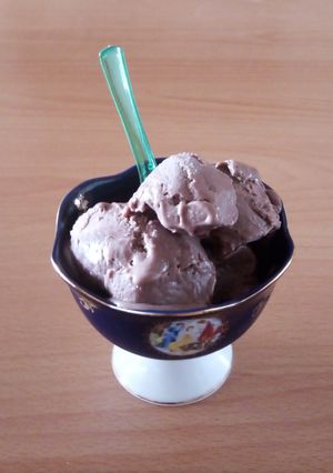 عکسی از دستور بستنی شکلاتی 🍦🍦🍦