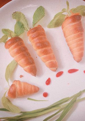 Hình của món Vườn bánh cà rốt.