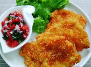 Gambar chicken schnitzel