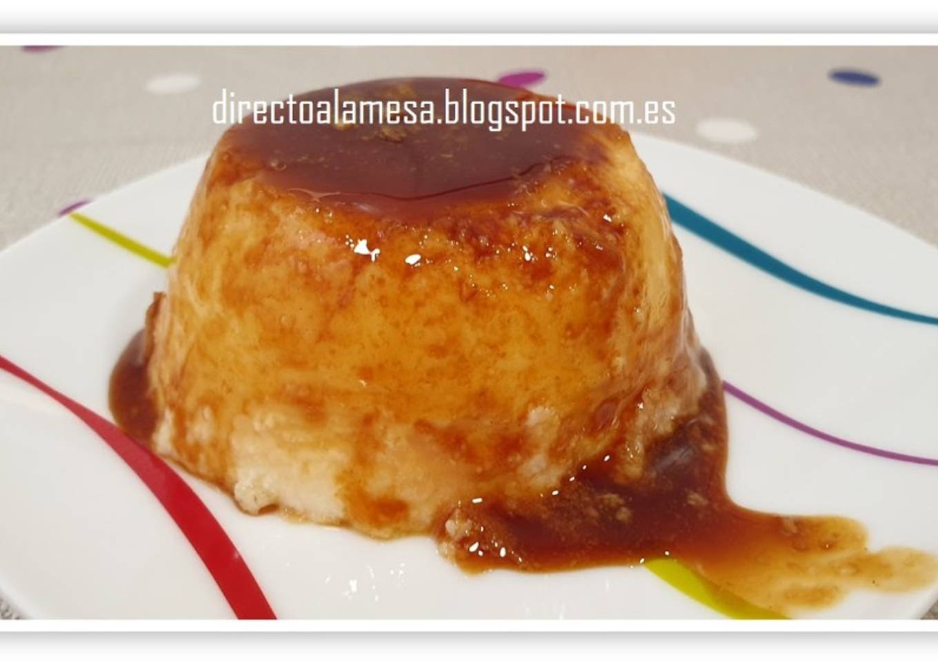 Flan de queso