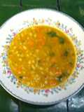 Sopa inglesa de alubias
