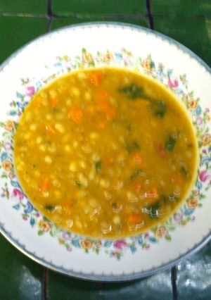 Una foto de Sopa inglesa de alubias