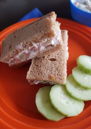 A picture of Dahi Cold Sandwich.