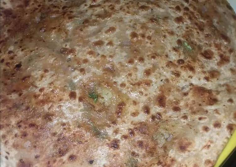 Simple Way to Prepare Speedy Aalu ke yummy crispy prathy