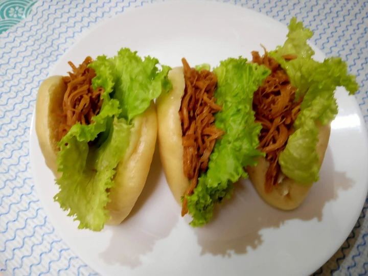 Cara Mudah Membikin Resep Bakpao Ayam Suwir Kecap yang Uenak Anti Ribet, Mantap Sekali