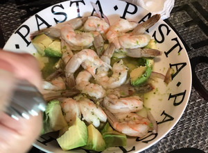 Una foto de Aguachile a mi estilo