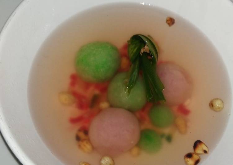 Resep Wedang ronde tepung tapioka | Bahan Membuat Wedang ronde tepung tapioka Yang Enak Banget