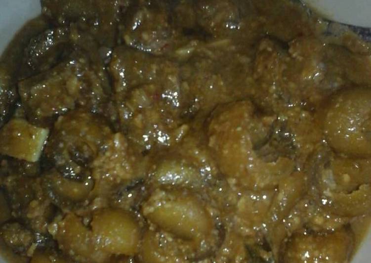 Recipe: Yummy Kikil sapi bumbu kacang