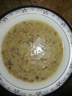 A picture of Porridge (Halal).