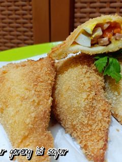 Foto resep Roti Tawar Goreng Isi Sayur