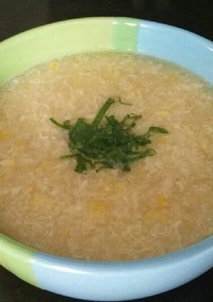 Foto resep Sup Telur Jagung Ayam