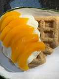 Waffles integrales🧇🫖