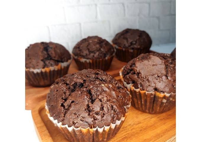 Muffin Coklat Super Nyoklat