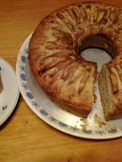 Una foto de Torta de manzana