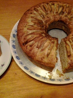 Una foto de Torta de manzana