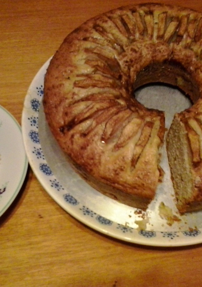 Una foto de Torta de manzana