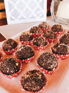 Una foto de Bombones tipo Ferrero healthy