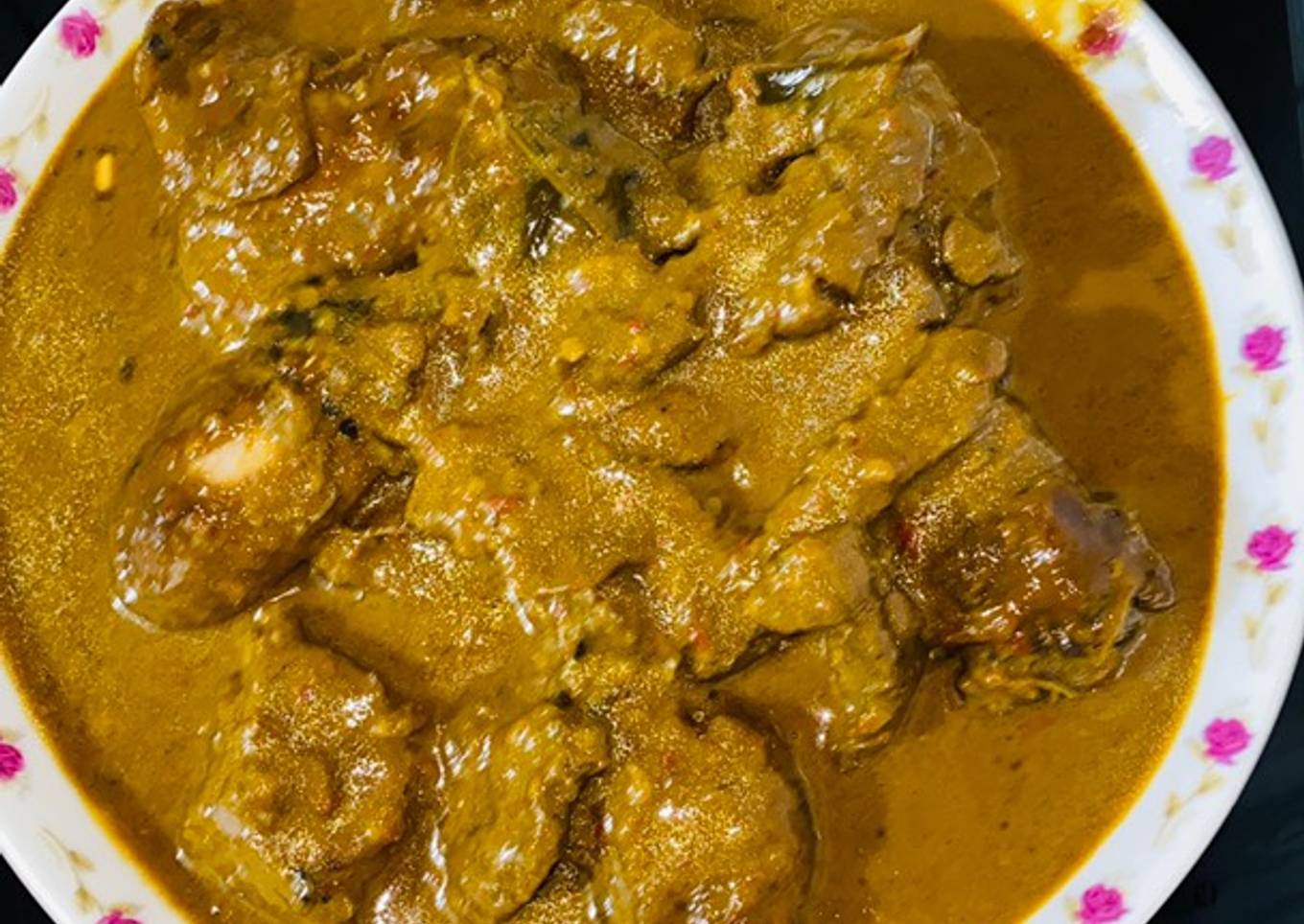 Rendang ayam ampela