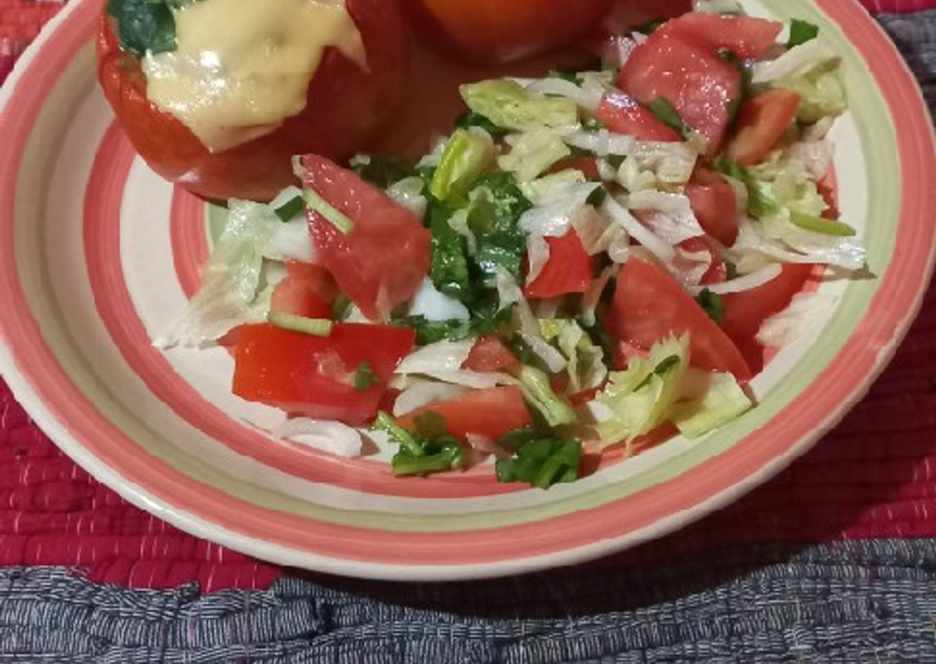 Tomates rellenos con carne molida 🍅🍅🍅