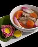 SP.1016 - Canh Sườn Hầm Đu Đủ, Cánh Sen