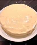 Tarta de Zanahoria ligera con "Vainilla Cream Cheese Frosting"