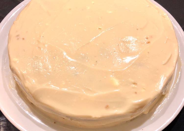 Tarta de Zanahoria ligera con "Vanilla Cream Cheese Frosting"