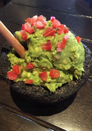 Una foto de Guacamole regio