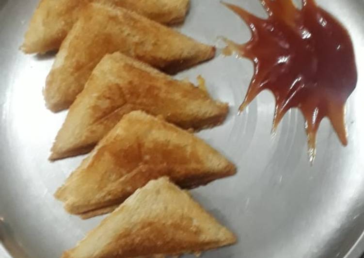 Simple Way to Prepare Quick Bread potato toast
