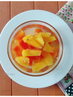 Foto resep Coktail Nanas Pepaya