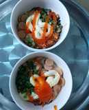 Trứng cút nướng chén, giải trí nhẹ cho cơn mưa bất chợt. Hihihi