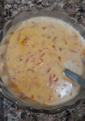 A picture of Gur Gajar ki kheer.