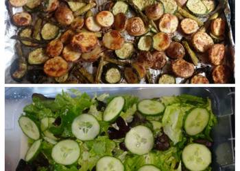 The New Way Make Recipe Baked Veggies  Salad Delicious Simple