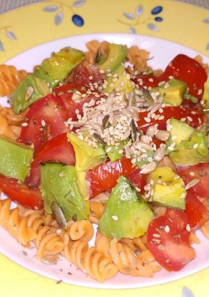 Una foto de Ensalada rápida y nutritiva