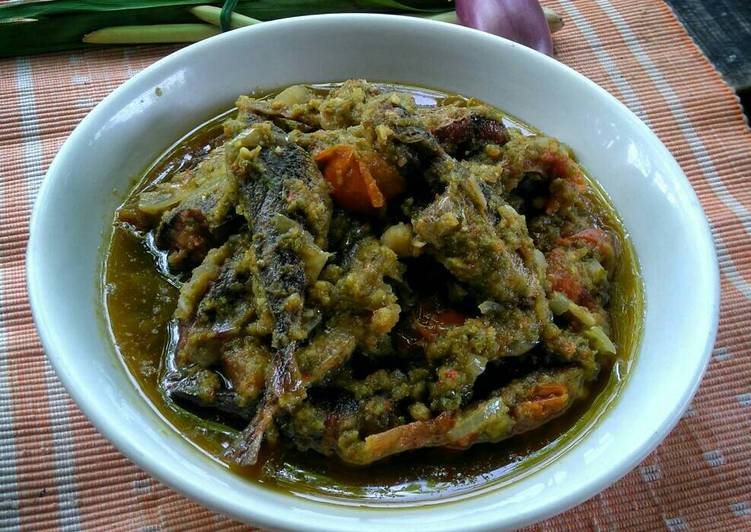 Ikan Dencis Balado Hijau