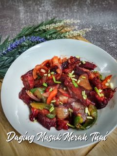 Gambar Daging Masak Merah Thai